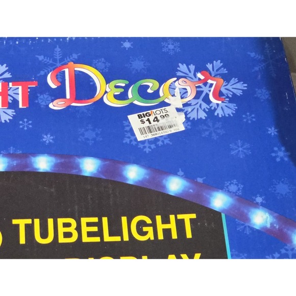 Star Glow Tubelight Decor Santa Display 29" Vtg Rare 2002 Pan Asian Creations - Picture 4 of 16